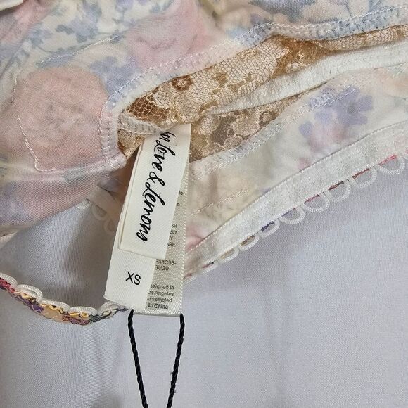 NWT For Love and Lemons Garden Party Thong - Size XS - Picture 2 of 9